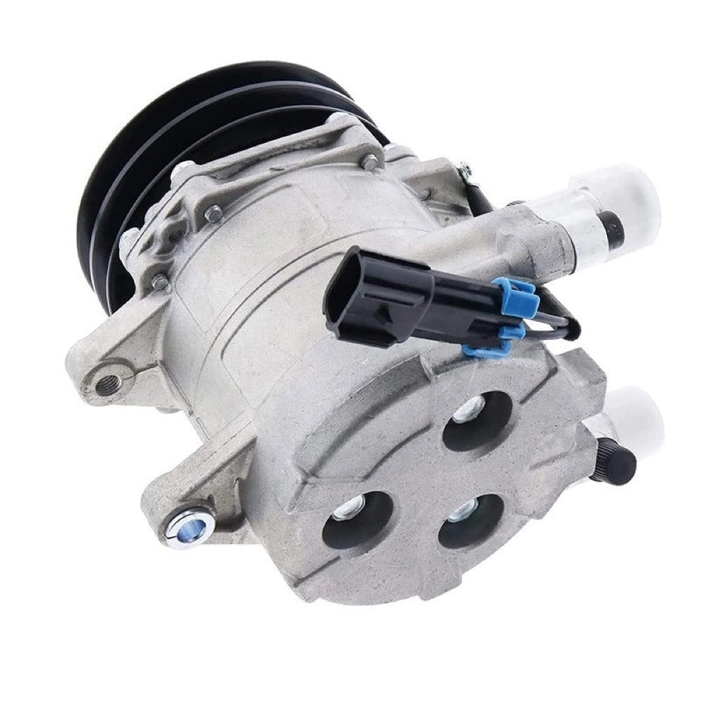 Seltec TM-08 Air Conditioning Compressor 6733655 for use with Bobcat Skid Steer Loader A220 A300 S150 S160 S175 S185 S205 S220 S250 S300 S330